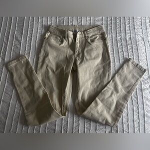 VENUS Women's Tan Cream Jeans SIZE 6 US